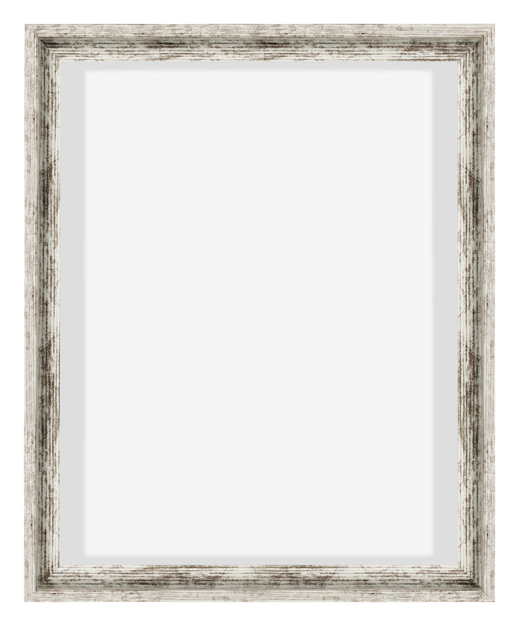 Lyon MDF Canvas Floater Frame 4 5 White Vintage Front | Yourdecoration.com