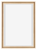 Lyon MDF Canvas Floater Frame 5 7 Beech Front | Yourdecoration.com