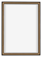 Lyon MDF Canvas Floater Frame 5 7 Oak Dark Back | Yourdecoration.com