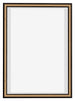 Lyon MDF Canvas Floater Frame 5 7 Oak Dark Back | Yourdecoration.com