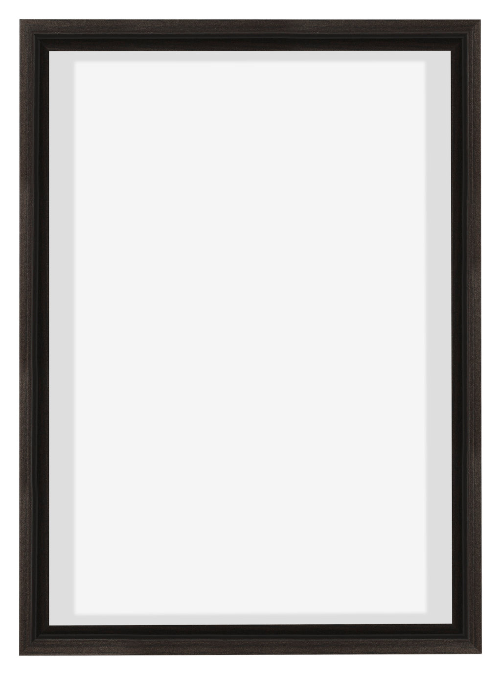 Lyon MDF Canvas Floater Frame 5 7 Oak Dark Front | Yourdecoration.com