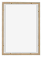 Lyon MDF Canvas Floater Frame 5 7 Silver Matte Back | Yourdecoration.com