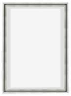 Lyon MDF Canvas Floater Frame 5 7 Silver Matte Front | Yourdecoration.com