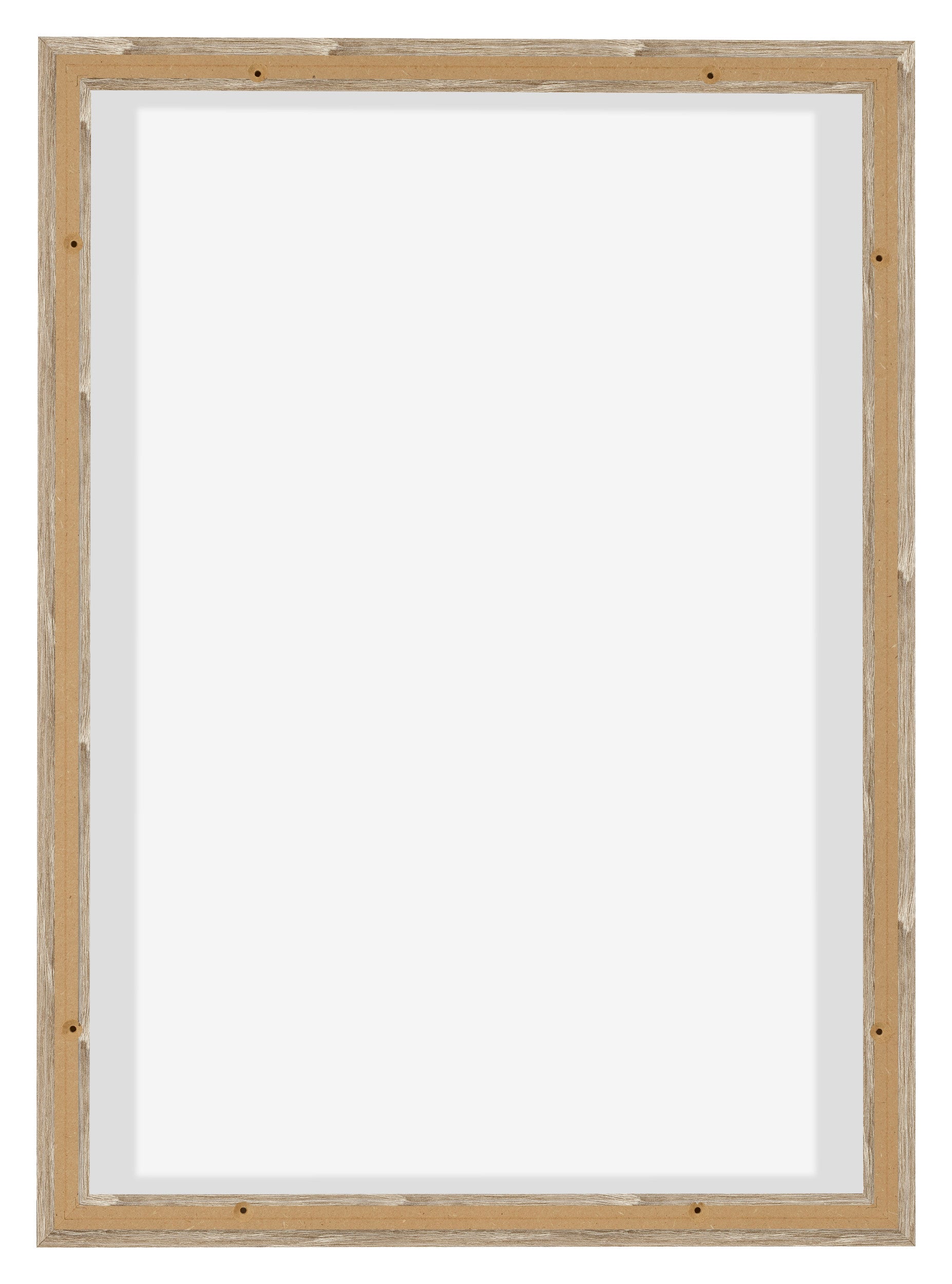 Lyon MDF Canvas Floater Frame 5 7 Sonoma Oak Back | Yourdecoration.com