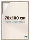 Lyon MDF Canvas Floater Frame 70x100cm Sonoma Oak Voorzijde Maat | Yourdecoration.com