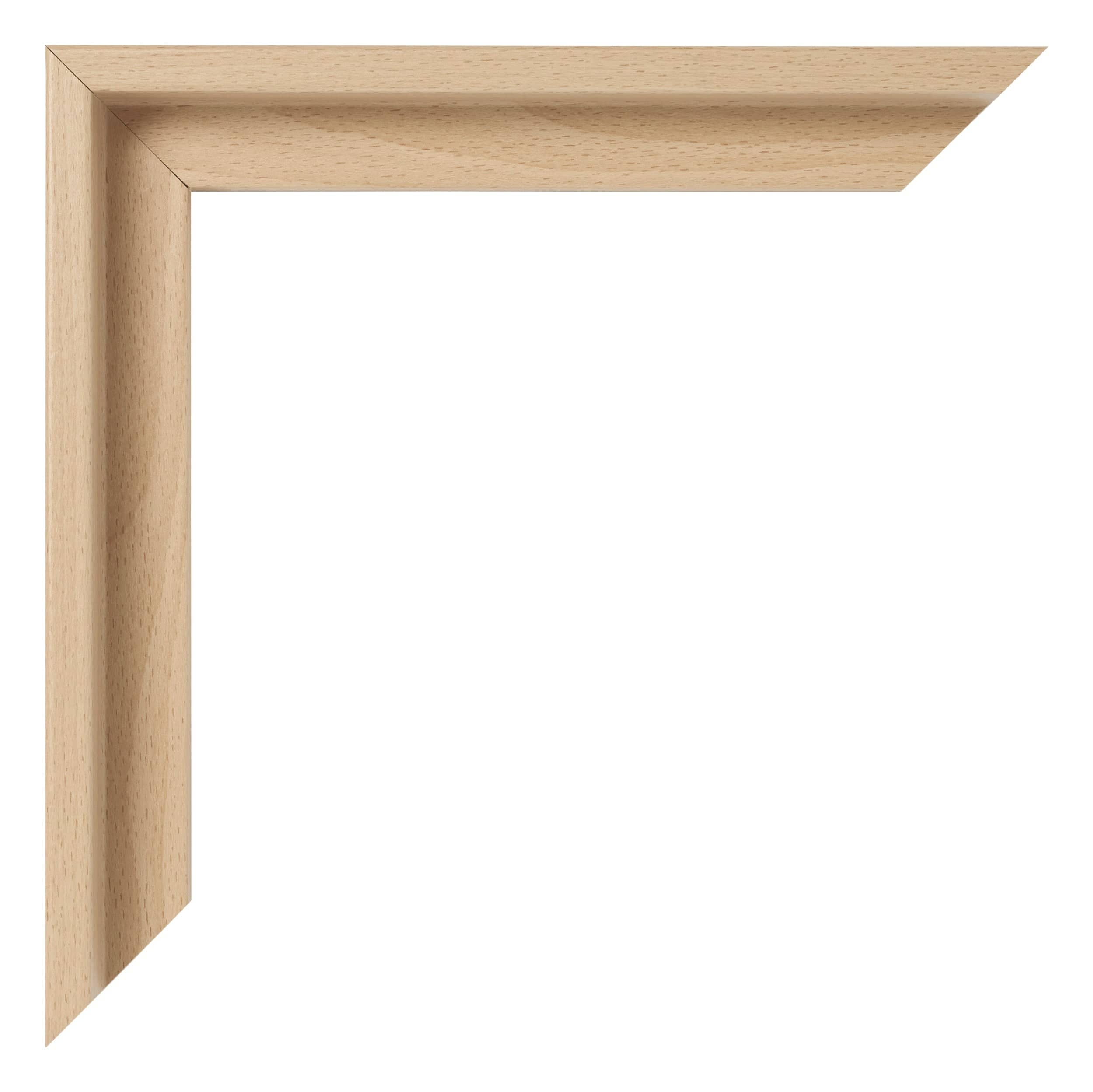 Lyon MDF Canvas Floater Frame Beech Corner | Yourdecoration.com