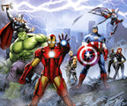 Marvel Avengers Ultimate Warriors Wall Mural DX6 183 | Yourdecoration.com