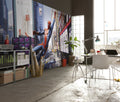 Marvel Spider Man City Swing Interior umor61 Wall Mural DX8 239 | Yourdecoration.com