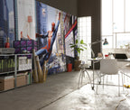 Marvel Spider Man City Swing Interior umor61 Wall Mural DX8 239 | Yourdecoration.com