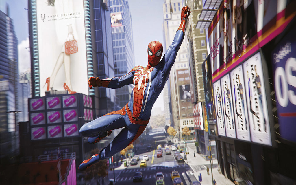 Marvel Spider Man City Swing Wall Mural DX8 239 | Yourdecoration.com