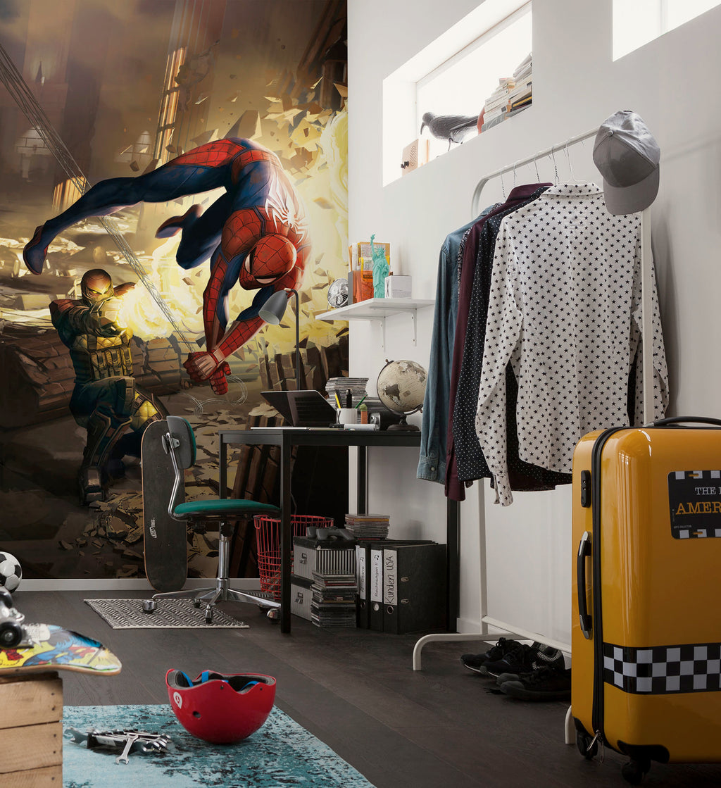 Marvel Spider Man Dodge Interior Wall Mural DX3 188 | Yourdecoration.com