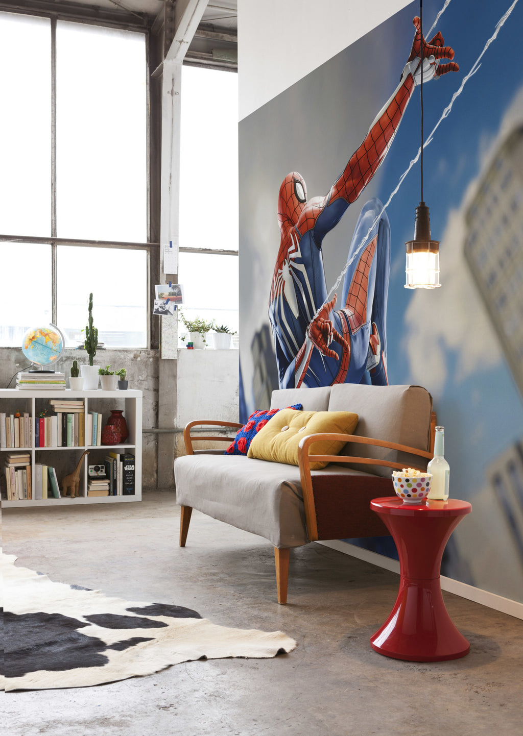 Marvel Spider Man Spider Shooting Interior 1t5kkv Wall Mural DX8 240 | Yourdecoration.com