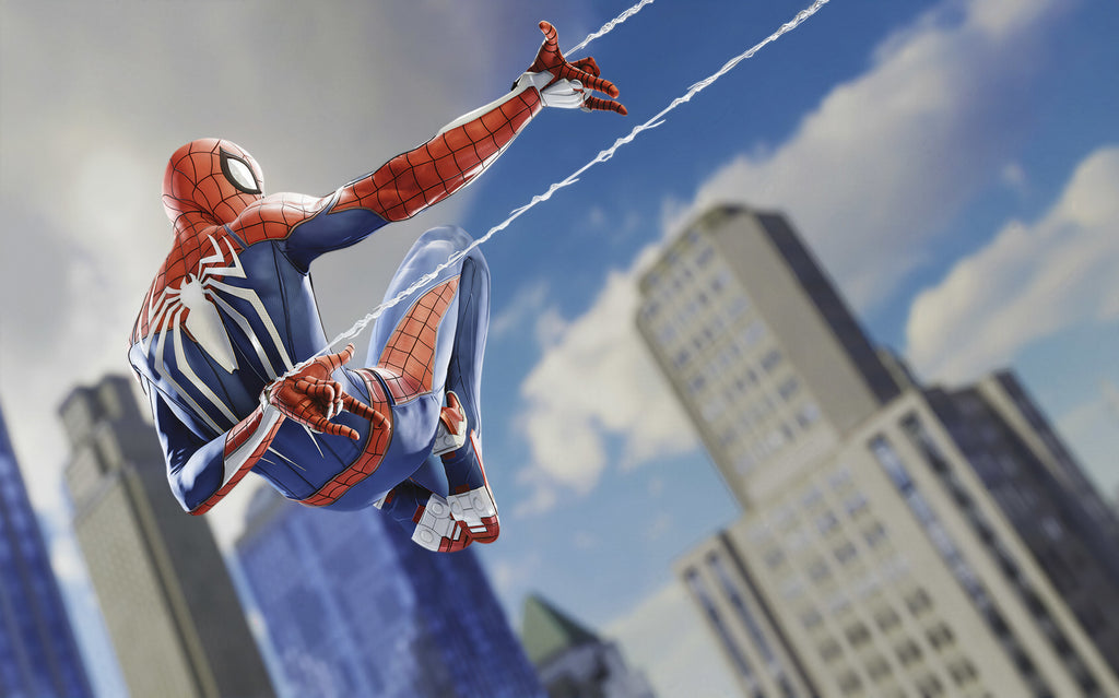 Marvel Spider Man Spider Shooting Wall Mural DX8 240 | Yourdecoration.com