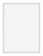 Miami Aluminium Photo Frame 18x24cm Silver Matt Front | Yourdecoration.com
