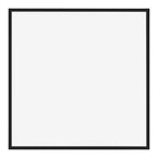 Miami Aluminium Photo Frame 20x20cm Black High Gloss Front | Yourdecoration.com