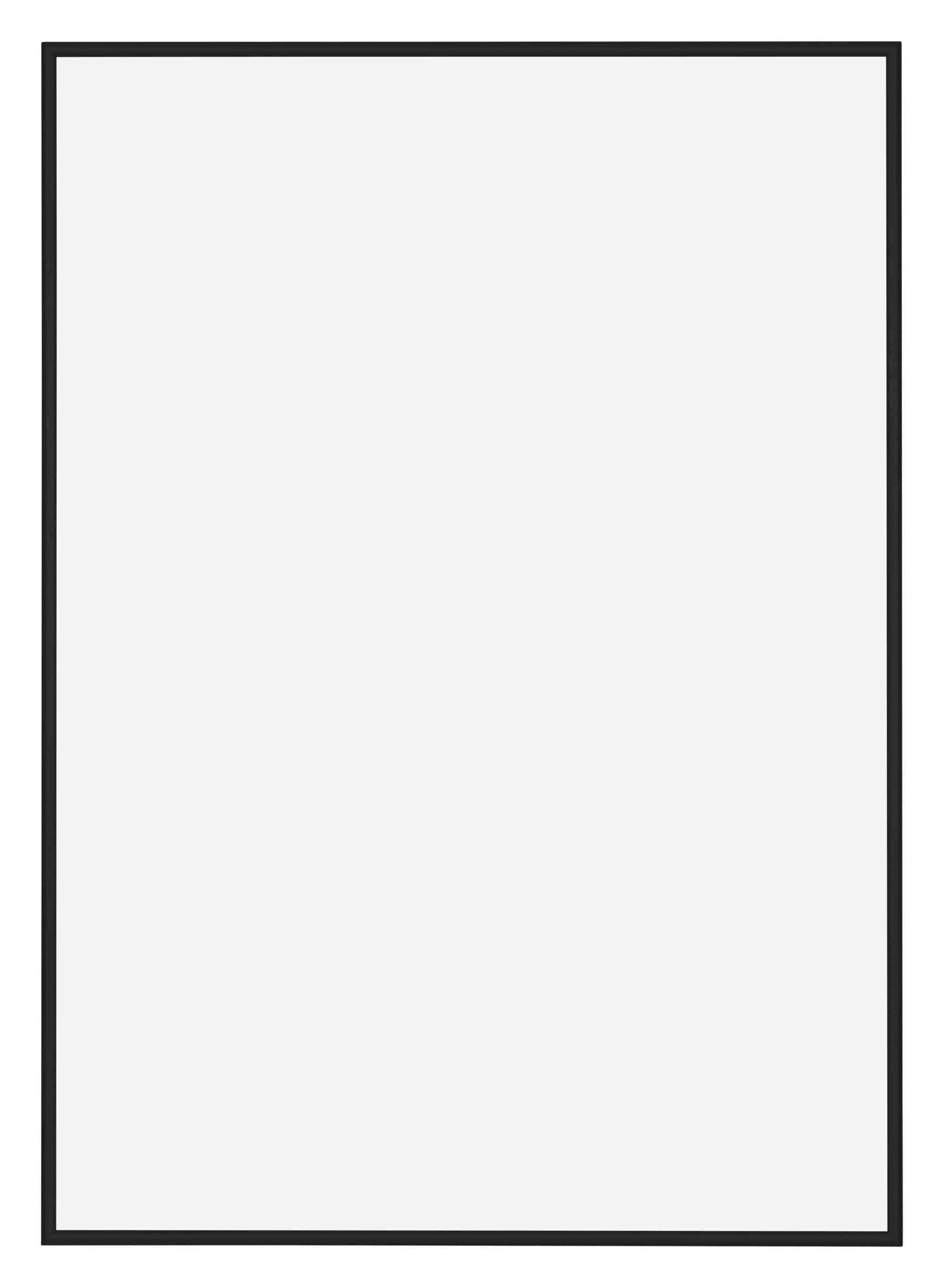 Miami Aluminium Photo Frame 20x28cm Black High Gloss Front | Yourdecoration.com
