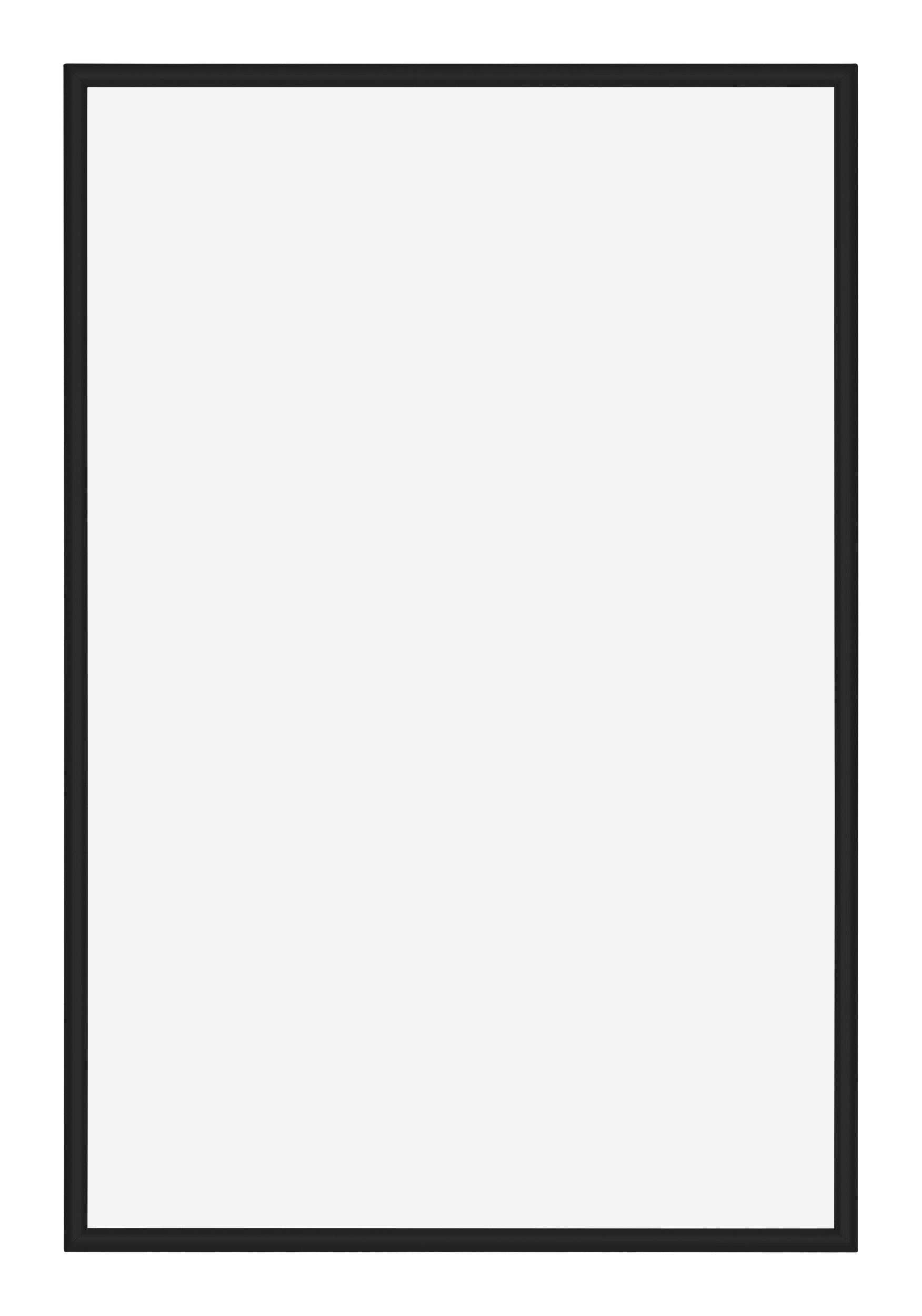 Miami Aluminium Photo Frame 20x30cm Black High Gloss Front | Yourdecoration.com