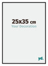 Miami Aluminium Photo Frame 25x35cm Black High Gloss Front Size | Yourdecoration.com