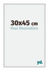 Miami Aluminium Photo Frame 30x45cm Silver Matt Front Size | Yourdecoration.com