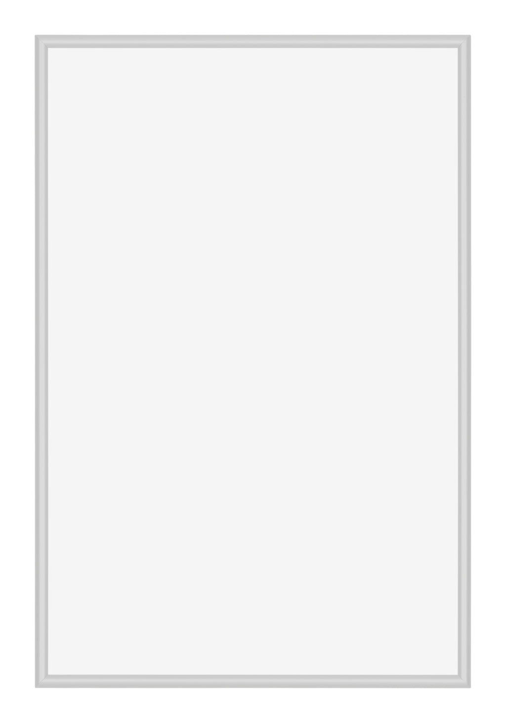 Miami Aluminium Photo Frame 50x75cm Silver Matte Front | Yourdecoration.com