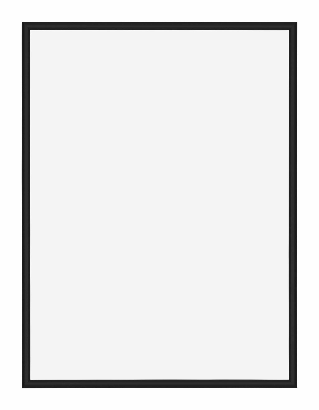 Miami Aluminium Photo Frame 60x80cm Black High Gloss Front | Yourdecoration.com