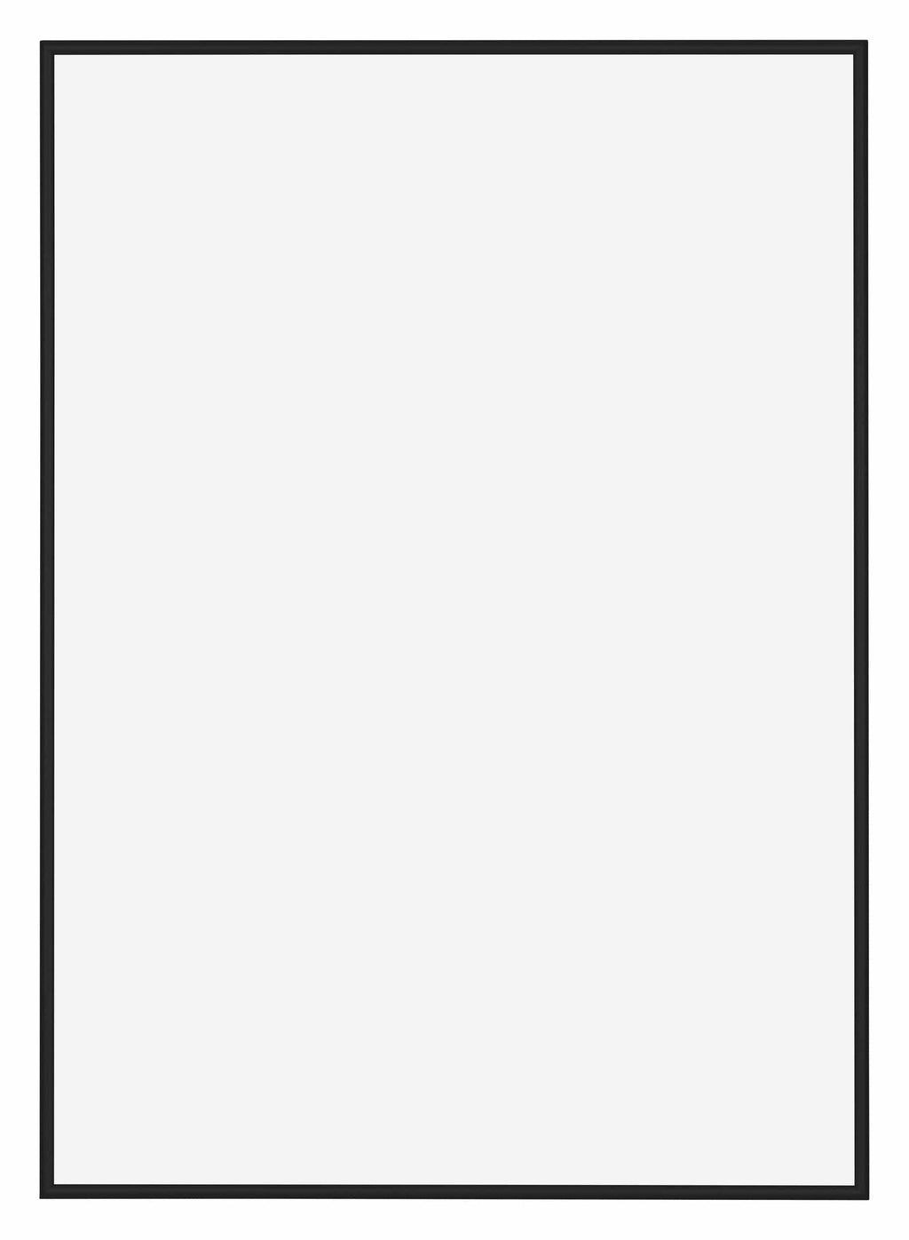 Miami Aluminium Photo Frame 60x84cm Black High Gloss Front | Yourdecoration.com