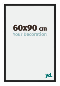 Miami Aluminium Photo Frame 60x90cm Black High Gloss Front Size | Yourdecoration.com