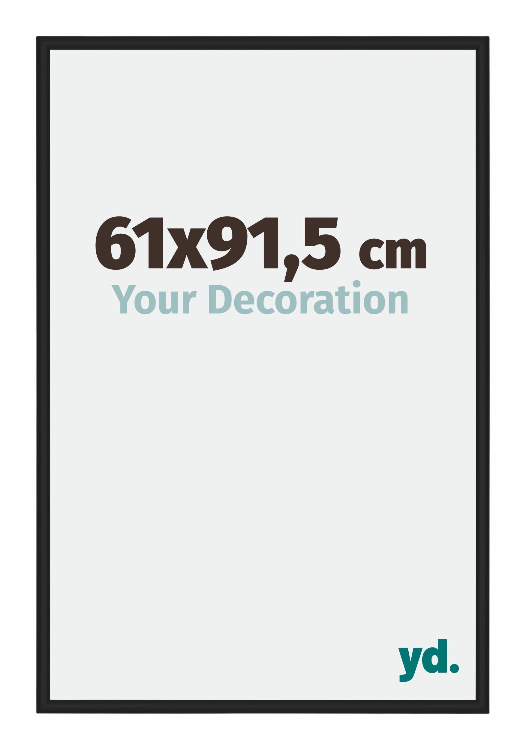 Miami Aluminium Photo Frame 61x91 5cm Black High Gloss Front Size | Yourdecoration.com