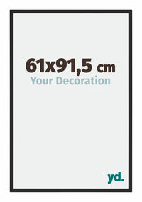 Miami Aluminium Photo Frame 61x91 5cm Black High Gloss Front Size | Yourdecoration.com