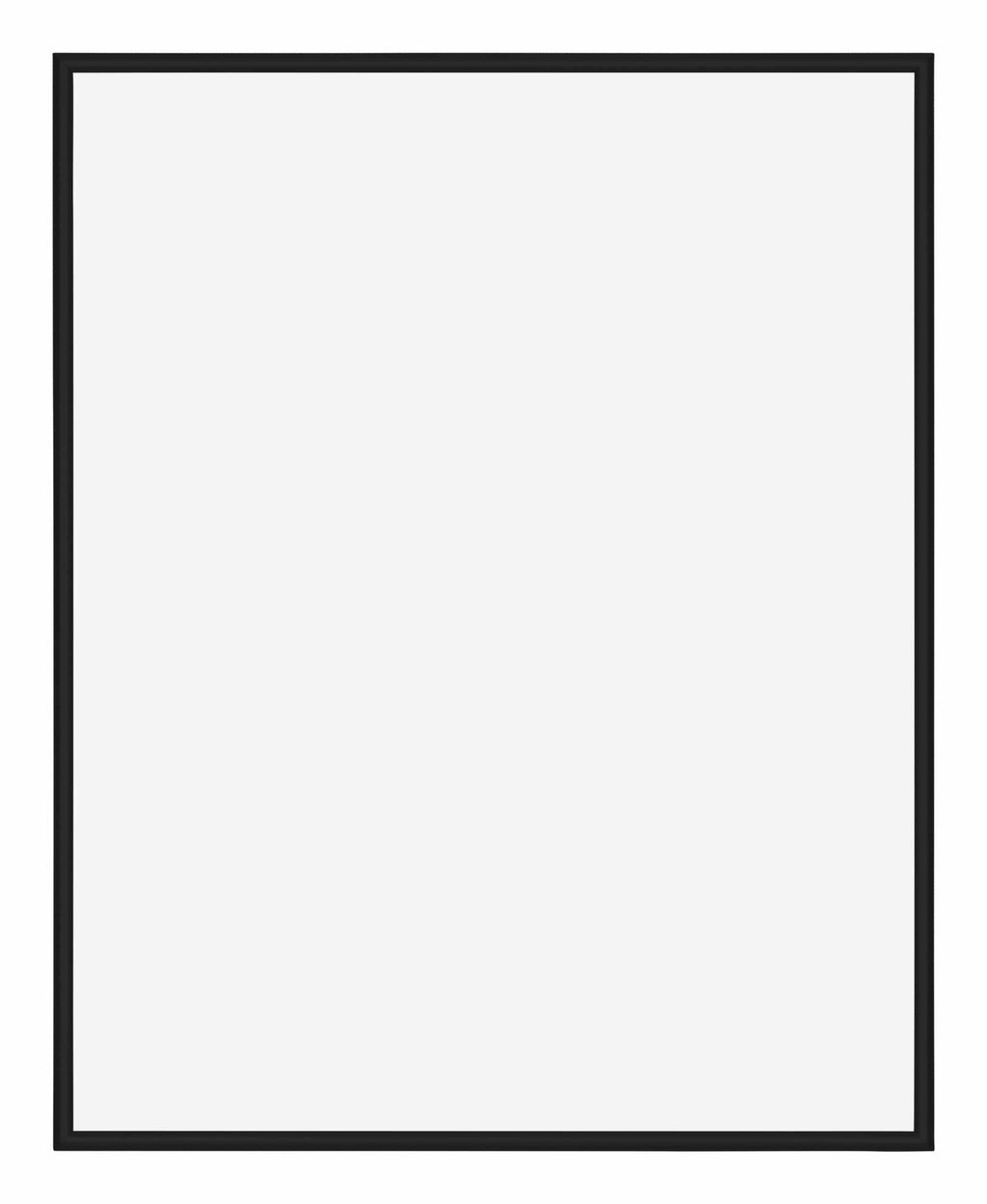 Miami Aluminium Photo Frame 70x90cm Black High Gloss Front | Yourdecoration.com
