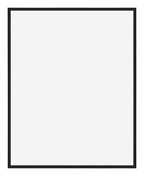 Miami Aluminium Photo Frame 70x90cm Black High Gloss Front | Yourdecoration.com
