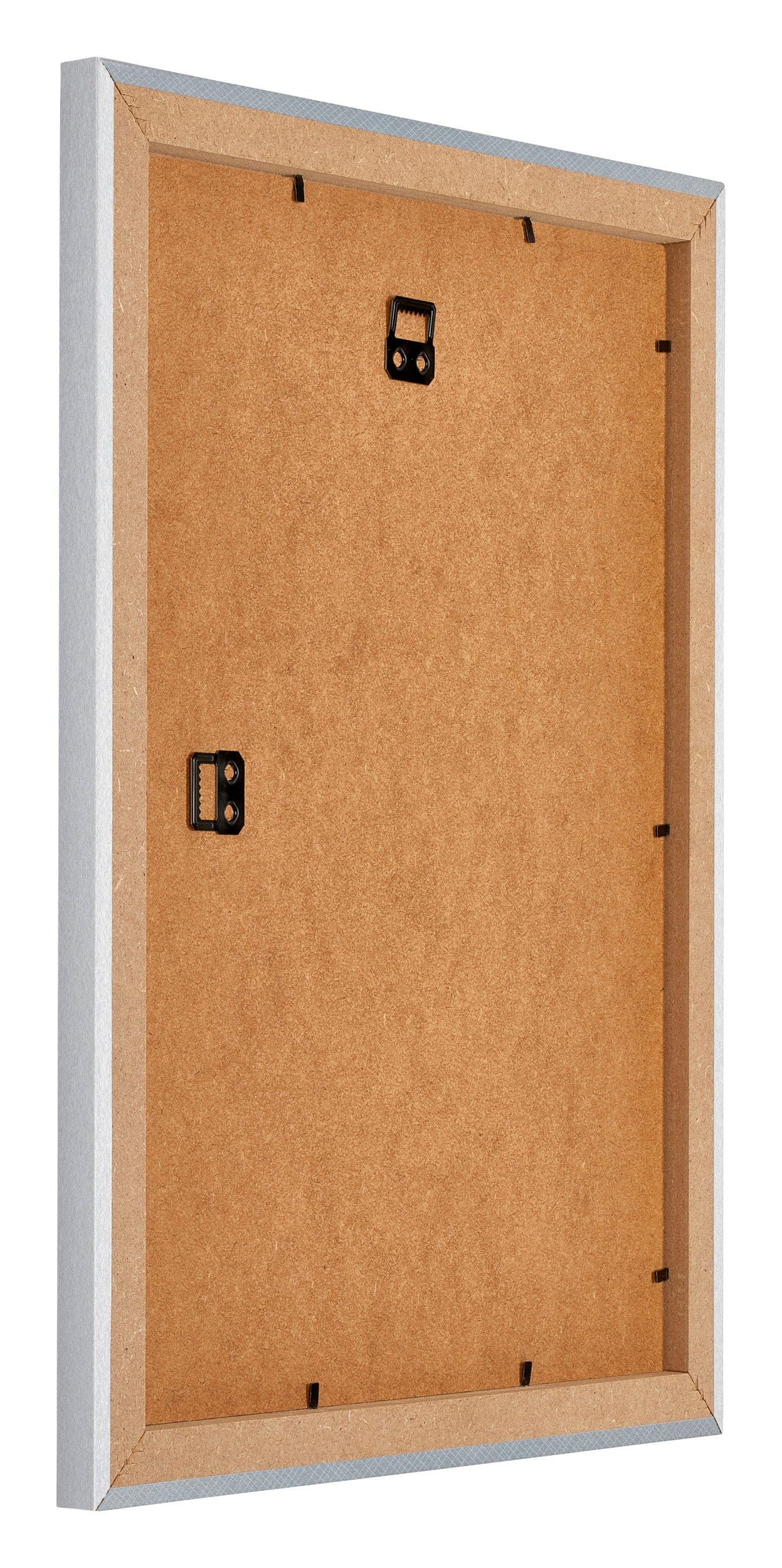 Mura MDF Photo Frame 18x24cm Aluminum Brushed Back Oblique | Yourdecoration.com