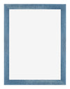Mura MDF Photo Frame 18x24cm Bright Blue Swept Front | Yourdecoration.com
