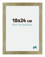 Mura MDF Photo Frame 18x24cm Gold Antique Front Size | Yourdecoration.com