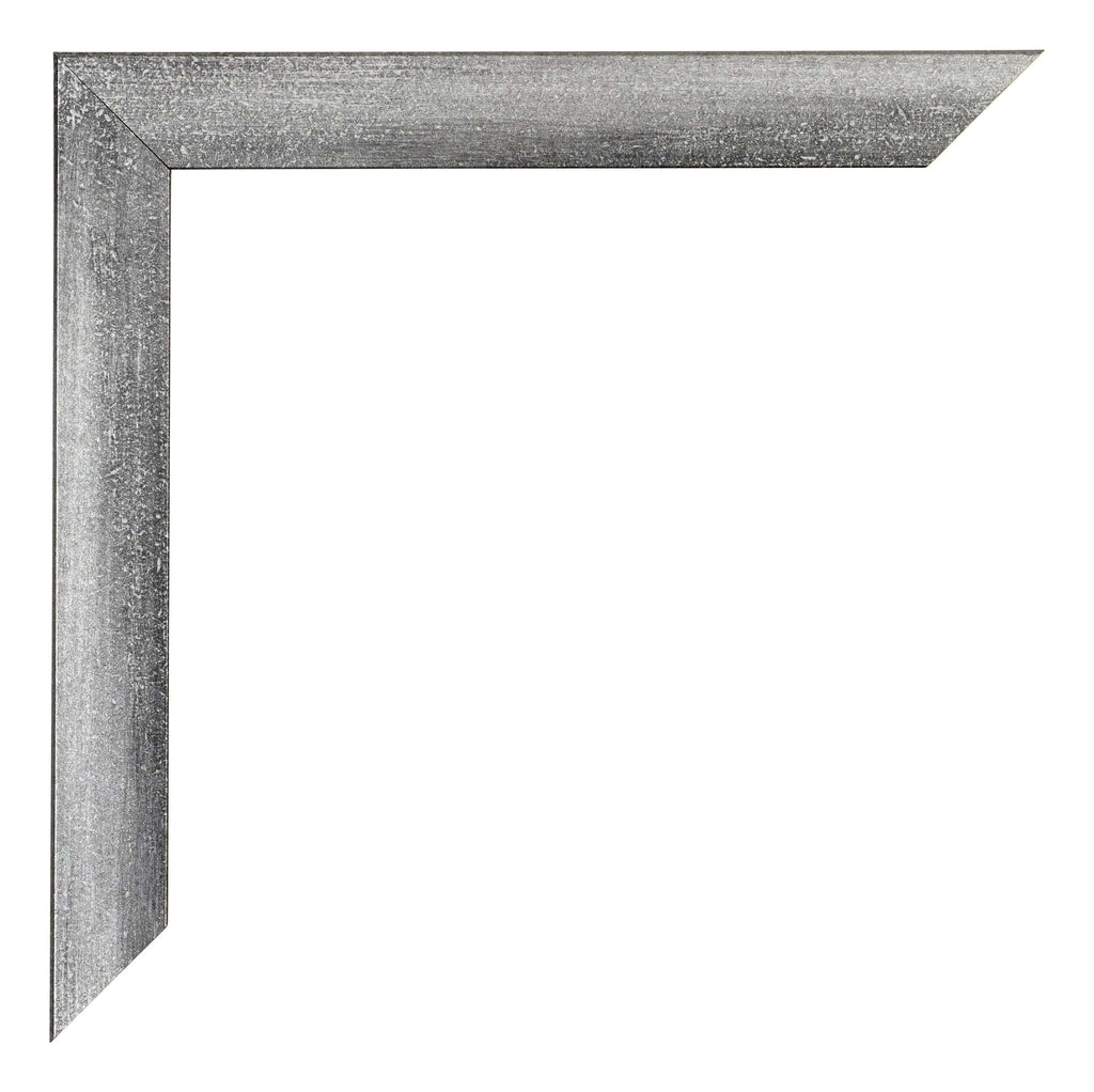 Mura MDF Photo Frame 18x24cm Gray Wiped Detail Corner | Yourdecoration.com