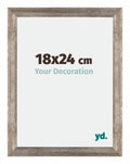 Mura MDF Photo Frame 18x24cm Metal Vintage Front Size | Yourdecoration.com