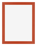 Mura MDF Photo Frame 18x24cm Orange Front | Yourdecoration.com