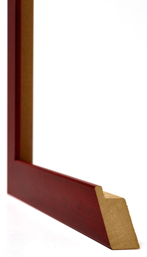 Mura MDF Photo Frame 18x24cm Winered Wiped Detail Intersection | Yourdecoration.com