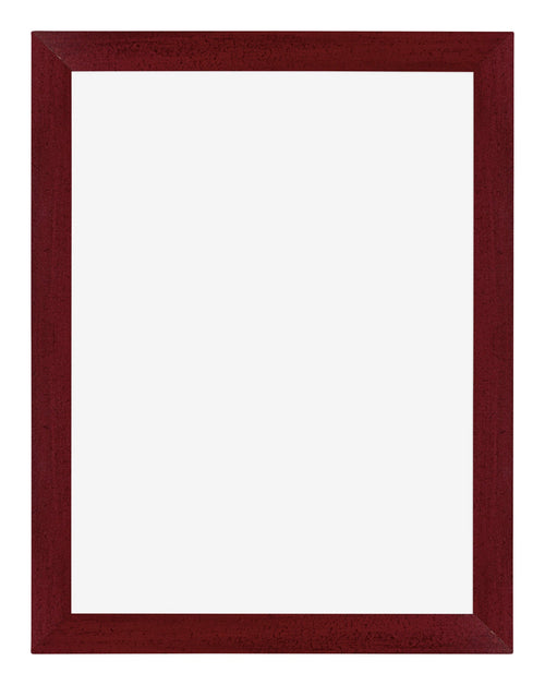 Mura MDF Photo Frame 18x24cm Winered Wiped Front | Yourdecoration.com
