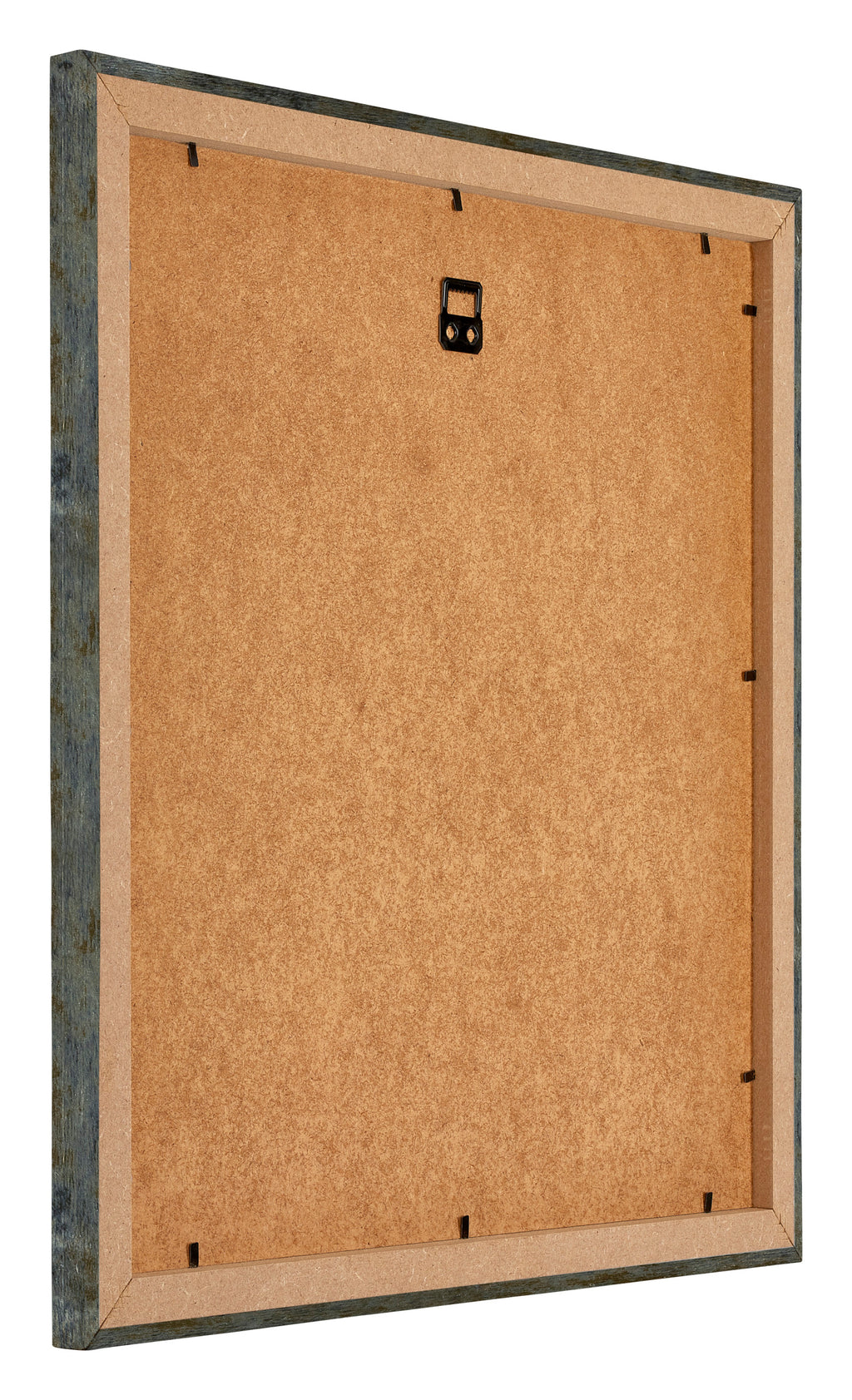 Mura MDF Photo Frame 20x20cm Blue Gold Melange Back Oblique | Yourdecoration.com