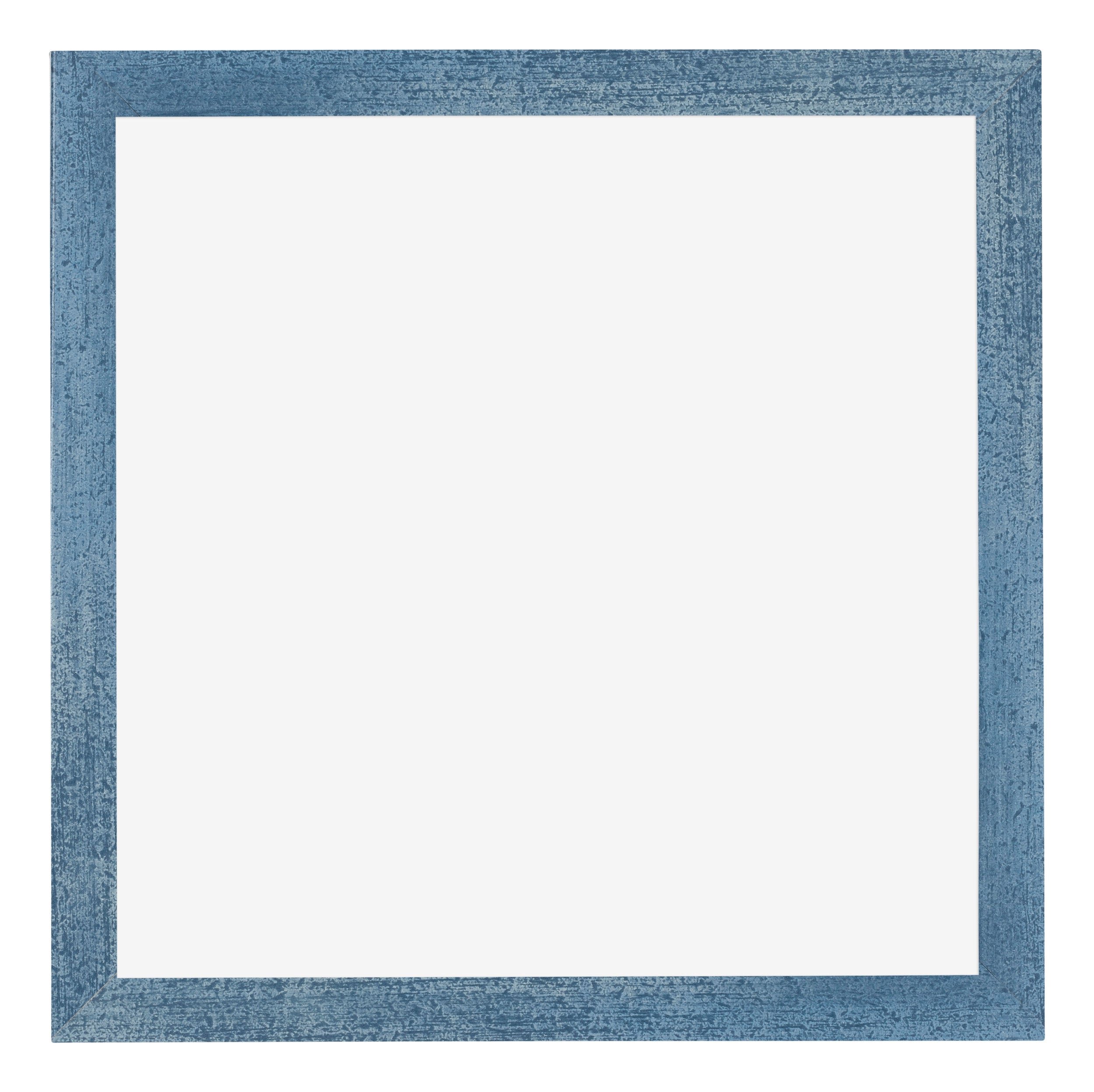 Mura MDF Photo Frame 20x20cm Bright Blue Swept Front | Yourdecoration.com