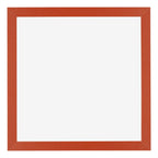 Mura MDF Photo Frame 20x20cm Orange Front | Yourdecoration.com