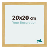Mura MDF Photo Frame 20x20cm Pine Design Front Size | Yourdecoration.com