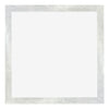 Mura MDF Photo Frame 20x20cm Silver Glossy Vintage Front | Yourdecoration.com