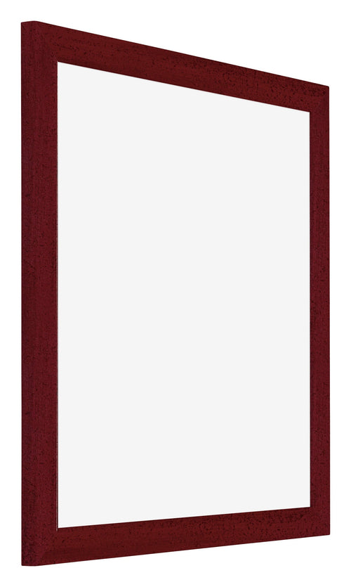 Mura MDF Photo Frame 20x20cm Winered Wiped Front Oblique | Yourdecoration.com