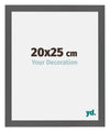 Mura MDF Photo Frame 20x25cm Anthracite Size | Yourdecoration.com