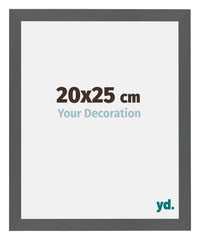 Mura MDF Photo Frame 20x25cm Anthracite Size | Yourdecoration.com