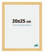 Mura MDF Photo Frame 20x25cm Beech Design Front Size | YourDesignation.com