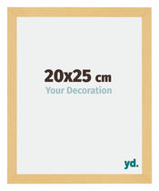 Mura MDF Photo Frame 20x25cm Beech Design Front Size | YourDesignation.com