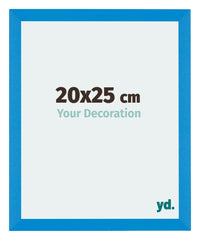 Mura MDF Photo Frame 20x25cm Bright Blue Front Size | Yourdecoration.com